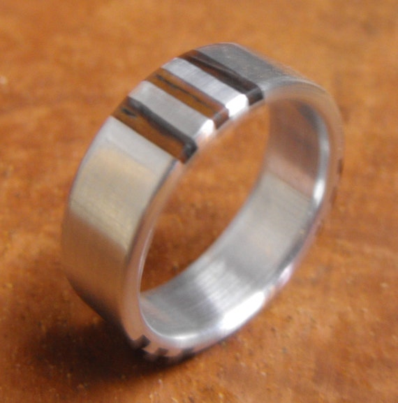 Wood Ring Aluminum Ring Wedding Ring Wooden Ring Wood