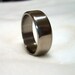 Solid Titanium Handcrafted Ring