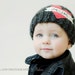 Tattoo MOM Hat gray infant newborn baby toddler photography prop