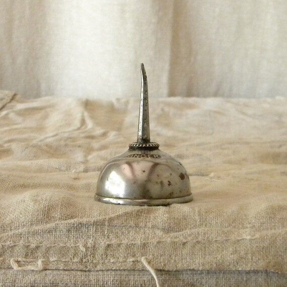 Vintage Singer sewing machine oil can