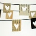 heart flags garland