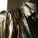 Vintage Blouse - Gold Lame Glitter Top, Blouse or Shirt