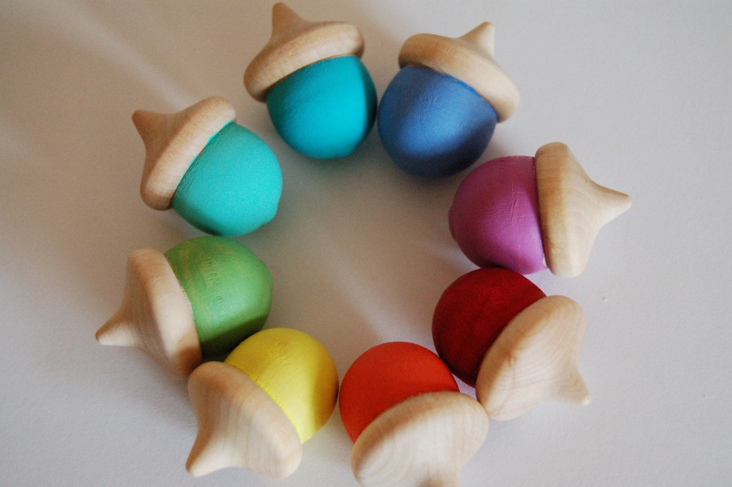 Is Acrylic Paint Toxic >> painted wood acorns Is Acrylic Paint Toxic >> painted wood acorns