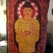 Vintage Batik BUDDHA Wall Hanging