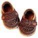 Little Button Loafers (crochet pattern)