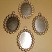 12 pcs. brass cabochon settings 18x13mm - f1266
