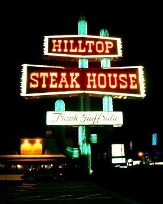 Hilltop Steakhouse Restaurant 8x10 Color Print