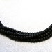 Black Sea- recycled sea glass beads