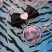 Electric Palm Tree Cameo Necklace