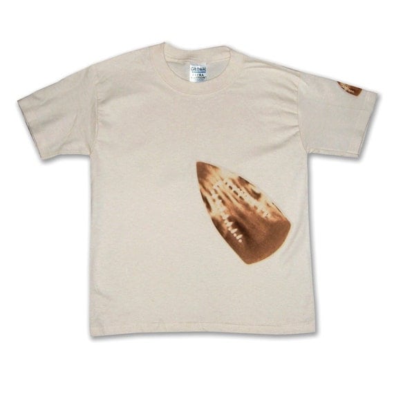 Natural Color Iron Burned Mark Youth TShirt