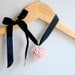 Degas Necklace In Black and Blush