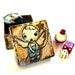 Angel Boy, jewelry box, original hand-painted