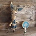Bessy, whimsical donkey, primitive, folk art doll