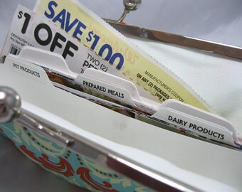 Extra Coupon Organizer Dividers - 15 Card Set with Labels