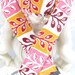 Lanyard Badge Holder with Breakaway Clip Flea Market Fancy Pink