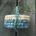 HANDHOLD BRAID textile art BASKET Sailors Knot Series Oval
