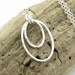 RESERVED for TD - Oval Shimmer Layers Necklace