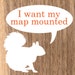 Mounting for Map & Pin Set