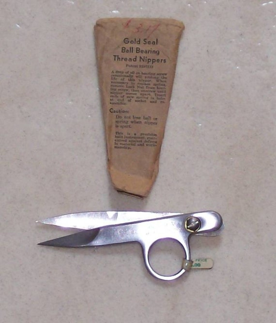 SS Vintage Thread Nippers/ScissorsGold Seal 4.5in.