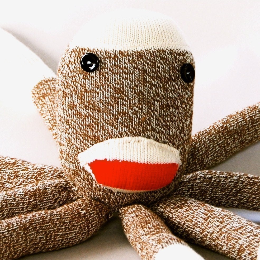 octopus sock puppet