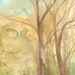Original Watercolor Landscape Painting - Summer Grove - Watercolor Original