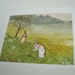 Fine Art Rabbit Print - In the Meadow - Small Size