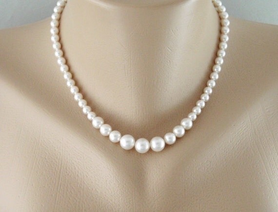 Items similar to Pearl Bridal Jewelry, Mother of the Bride Groom ...