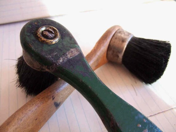 shoe polish brush set