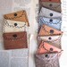 HANDMADE wallpaper card holders REUSE RECYCLE