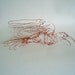 Yellow-Billed Cuckoo (copper)--Wire Drawing Sculpture art