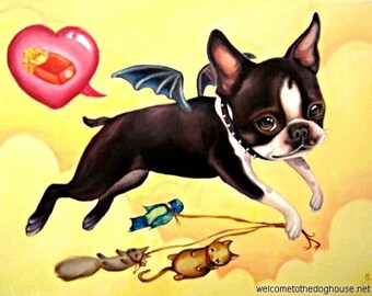 Boston Terrier Art Prints