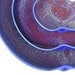 Nesting Bowl Set- Made to Order - Cobalt Blue Honey Yellow and Copper Red Ceramic Pottery - Set of 3