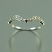 DELIGHT Wedding Band 14k gold and Diamonds