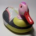 orignal found object painting / sculpture - duck