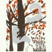 fall block print