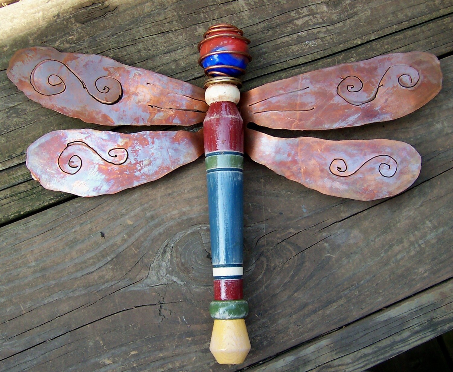Spindle Dragonfly Wall Art