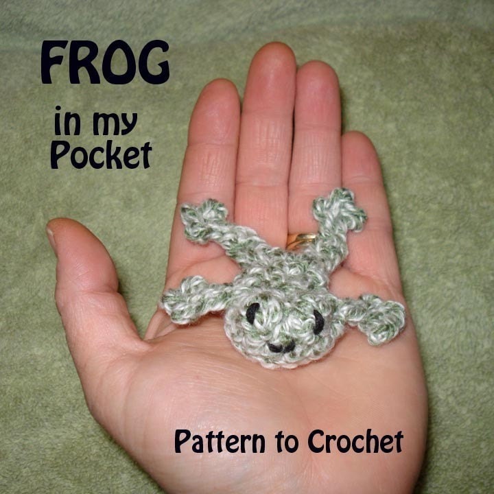PATTERN Frog in my Pocket from theselovinghands on Etsy Studio