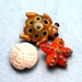 Made to order Margo lampwork beads seastar turtle(3)