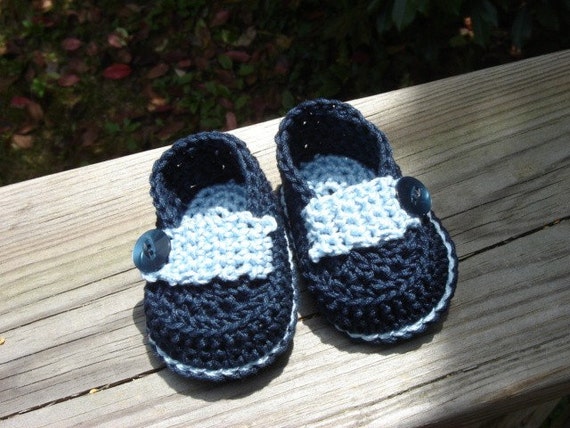 Crochet Baby Boy Booties Loafers Newsboy Cap Hat Set 0/3