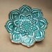 Malachite green Lotus Bowl