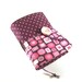 Purplish, Fabric journal, Colorful pages