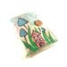 Journal, Notebook, Diary, Painted Fabric, Home Sweet Home