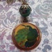 Peacock Necklace Subtle Beauty