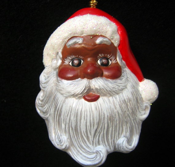 items similar to african american santa claus jingle bell items similar to african american santa claus jingle bell