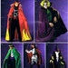 Simplicity J0784 Mens Cape Costume Wizard Devil Magician Pirate Halloween Chest 42 - 44 - 46 - 48 UNCUT
