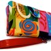 Cell phone wallet case - wristlet - iphone wristlet - Matisse inspired beast of the sea ID window - sim slot - HTC - Droid - Samsung galaxy