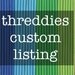 custom listing for robyn