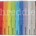 frilly edge stretch lace elastic headbands - ONE OF EACH color - 15 total