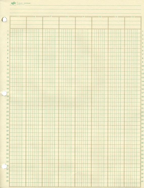 question sheet blank sheets of paper 10 brown ledger vintage and green