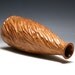Reserved - Carved Vase with Oak Glaze